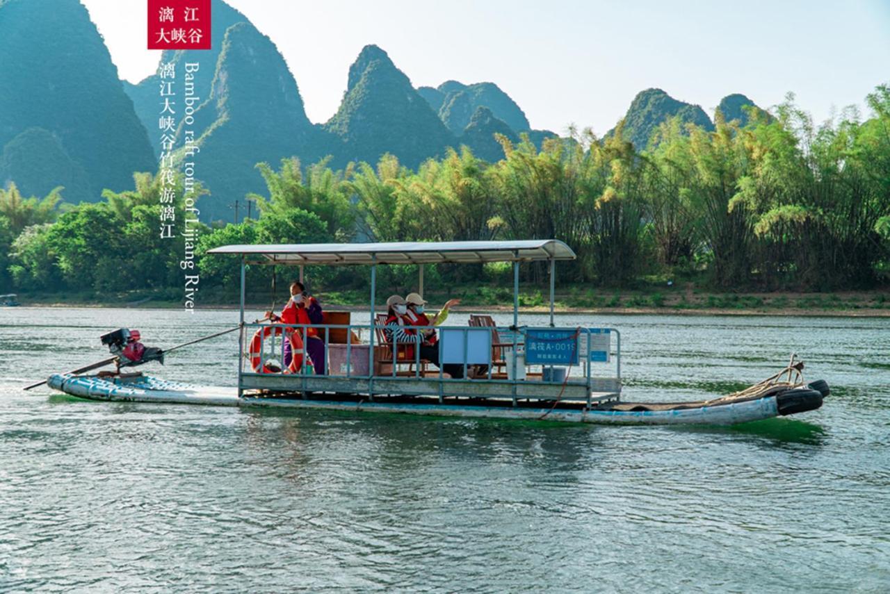 Yangshuo Shanshuiyao Resort - Free Train Station Pick Up And Drop Off Exterior foto