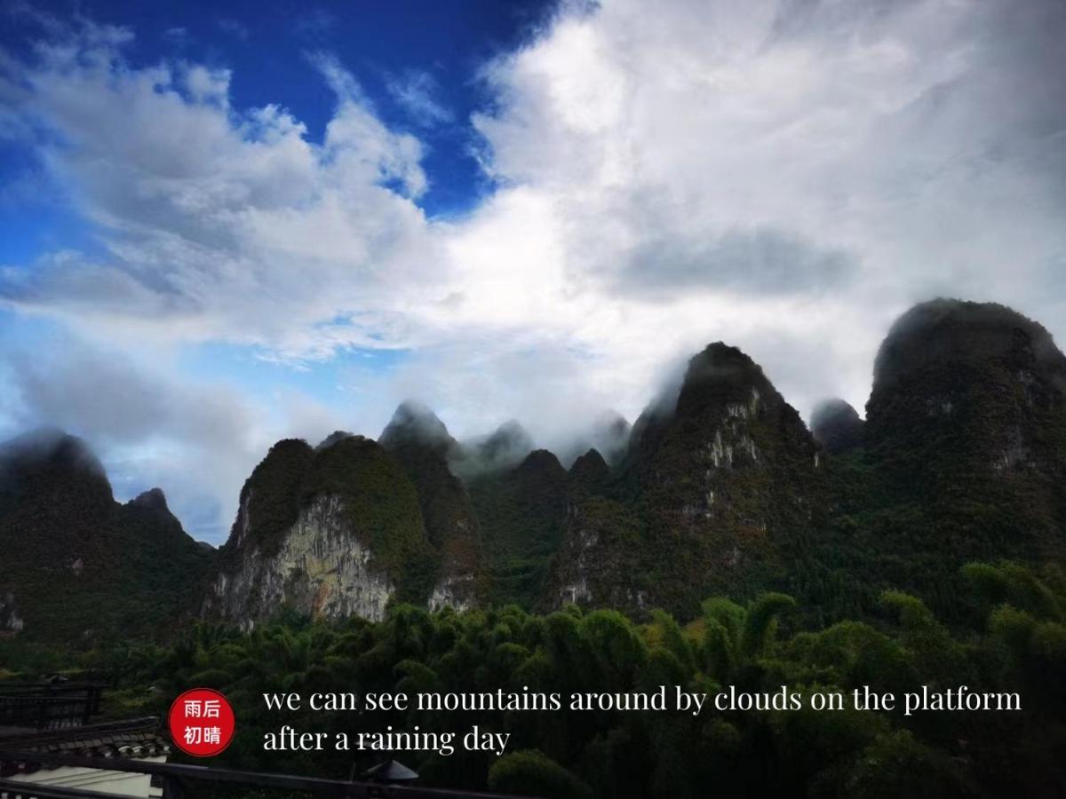 Yangshuo Shanshuiyao Resort - Free Train Station Pick Up And Drop Off Exterior foto