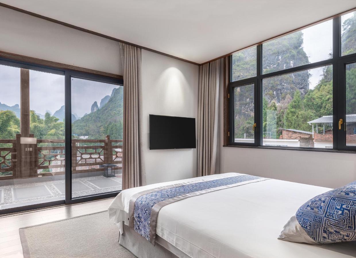 Yangshuo Shanshuiyao Resort - Free Train Station Pick Up And Drop Off Zimmer foto