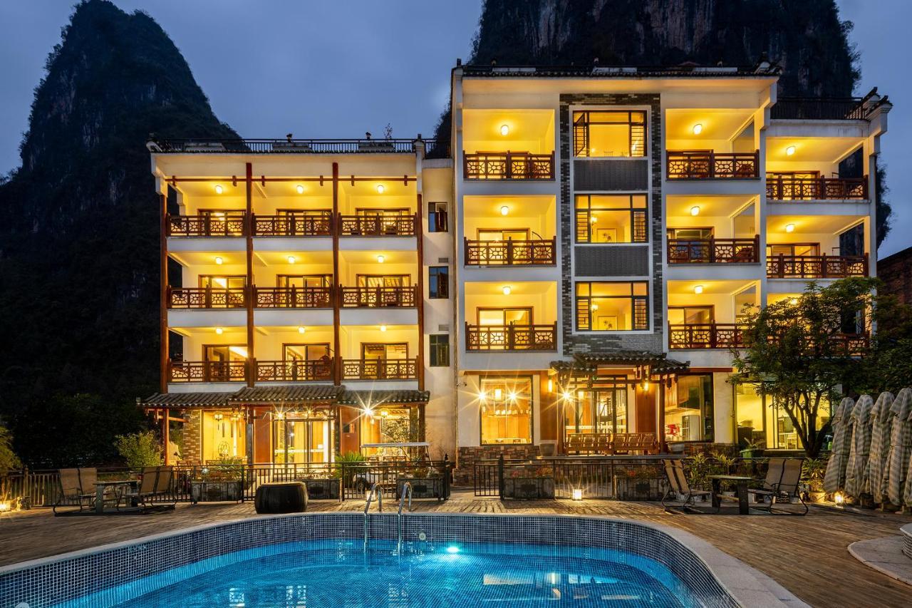 Yangshuo Shanshuiyao Resort - Free Train Station Pick Up And Drop Off Exterior foto