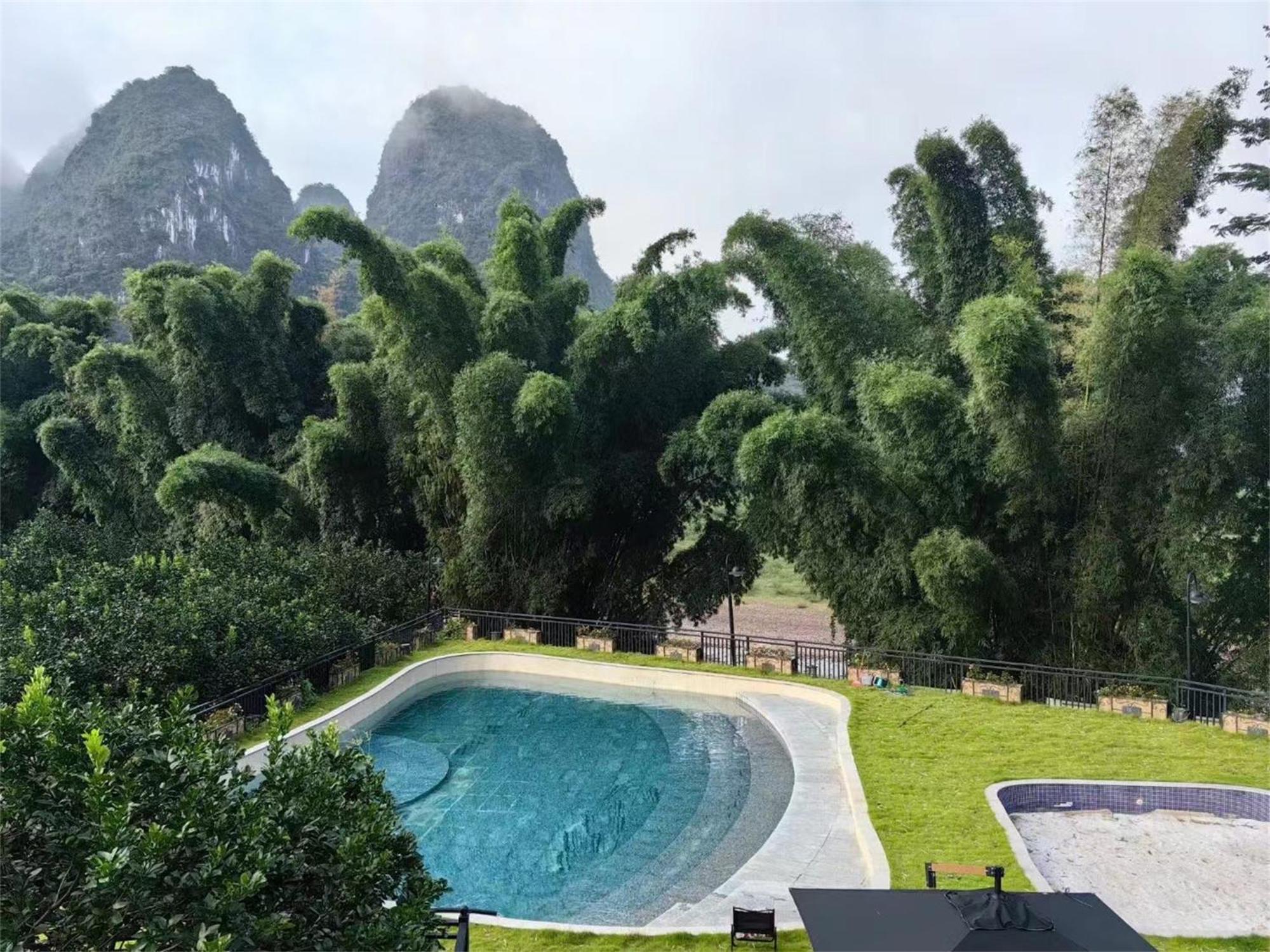 Yangshuo Shanshuiyao Resort - Free Train Station Pick Up And Drop Off Exterior foto