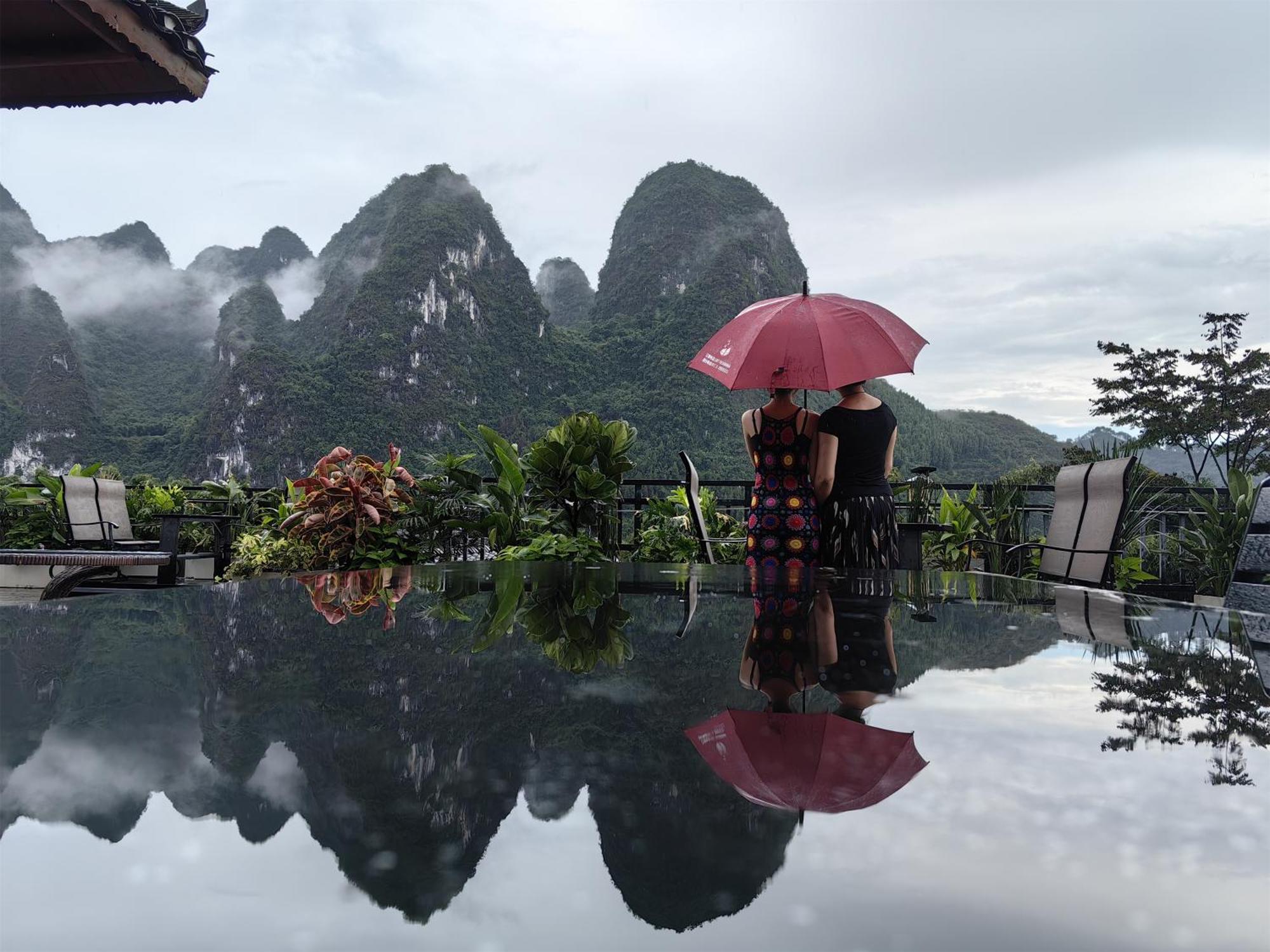 Yangshuo Shanshuiyao Resort - Free Train Station Pick Up And Drop Off Exterior foto