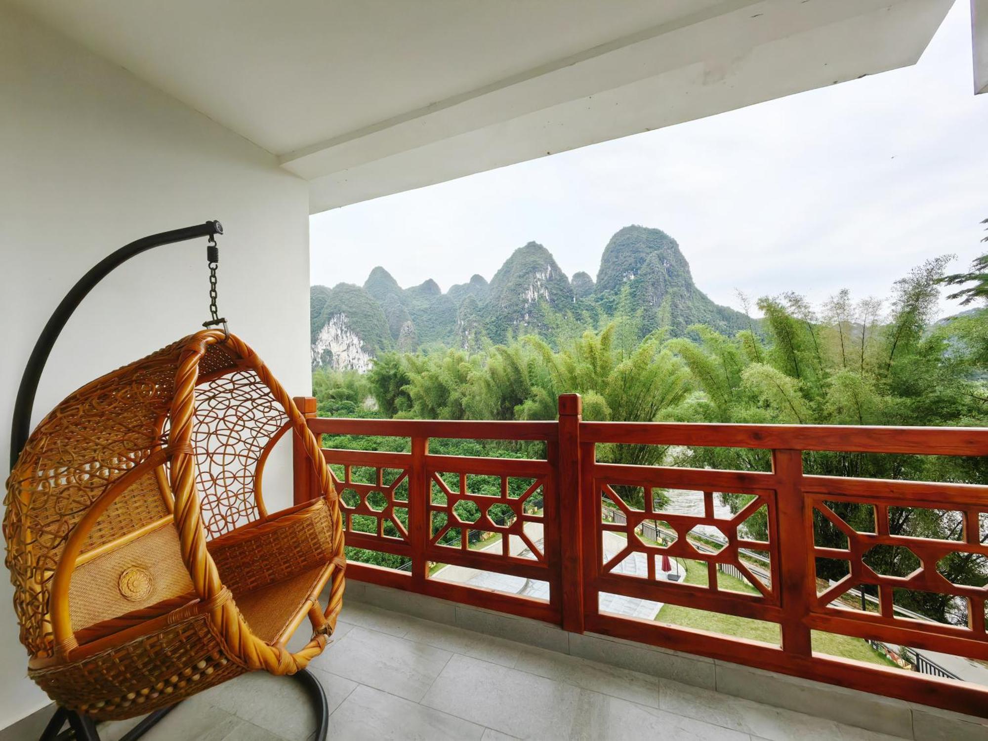 Yangshuo Shanshuiyao Resort - Free Train Station Pick Up And Drop Off Exterior foto