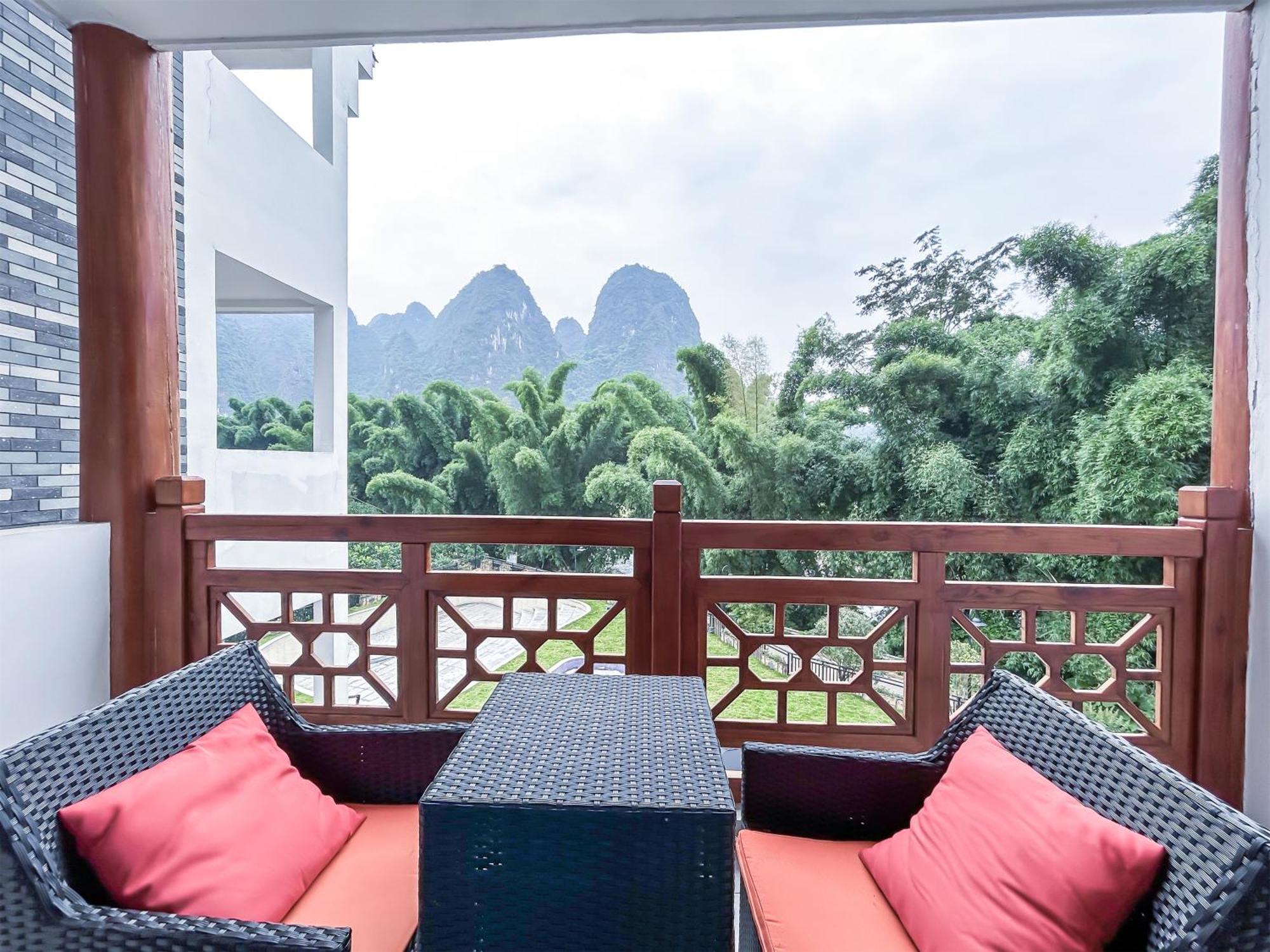 Yangshuo Shanshuiyao Resort - Free Train Station Pick Up And Drop Off Zimmer foto